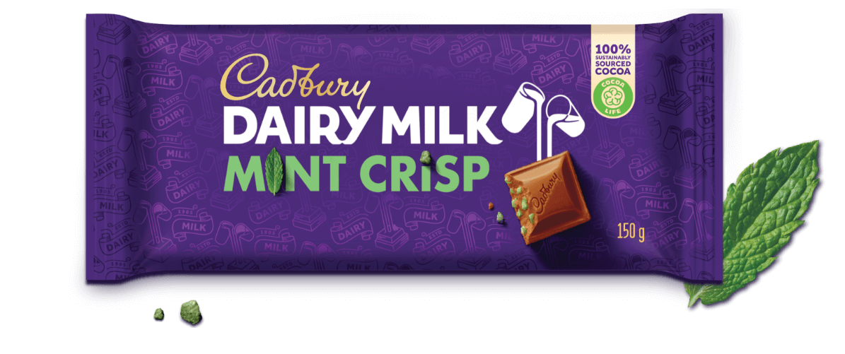 Cadbury Dairy Milk MINT CRISP