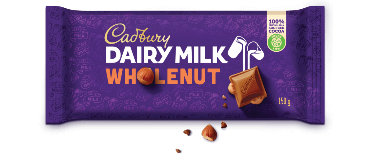 cadbury chocolate with nuts